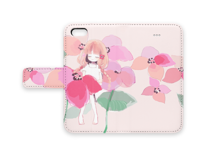 手帳型iPhoneケース - iPhone5 - ストラップ穴 なし