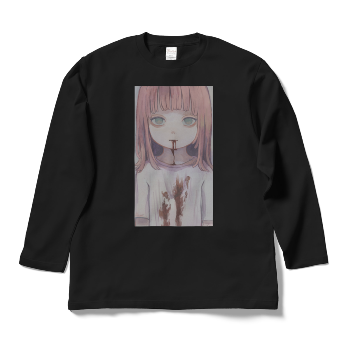 ロングスリーブTシャツ - L - ブラック