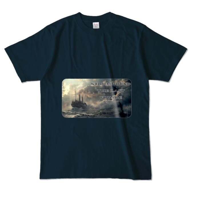 カラーTシャツ - L - ネイビー (濃色)