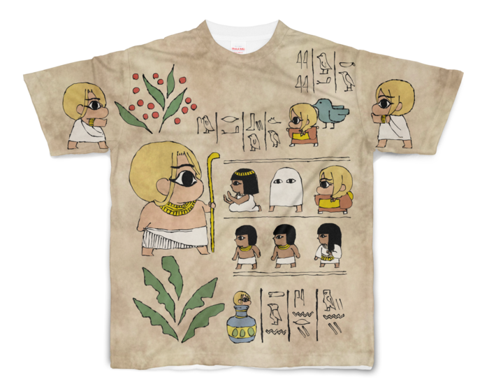フルグラフィックTシャツ - S - 両面印刷