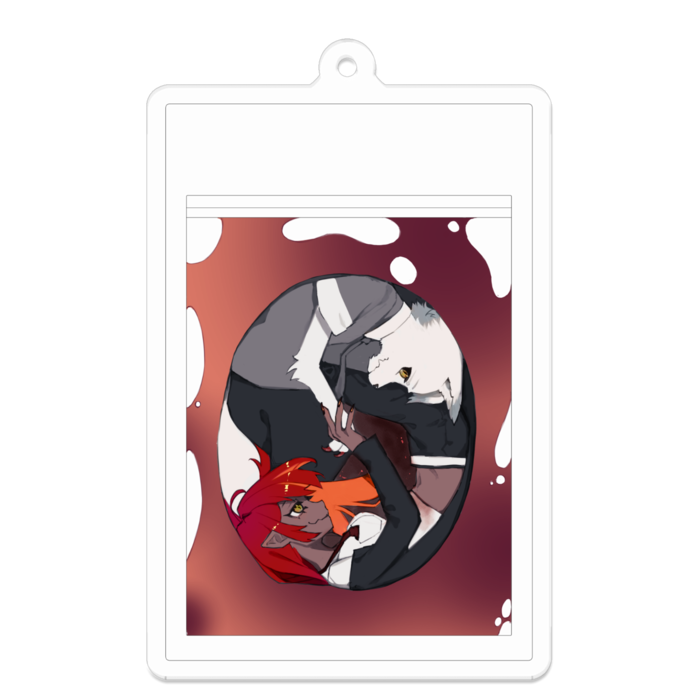 アクリルキーホルダー - 70 x 70 (mm)