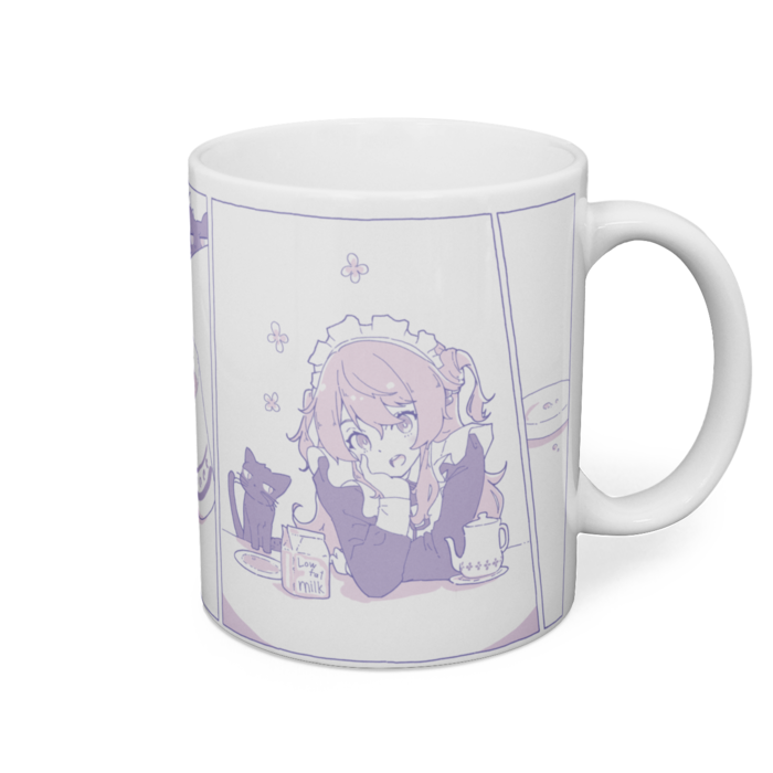 マグカップ - 直径8cm / 高さ9.5cm