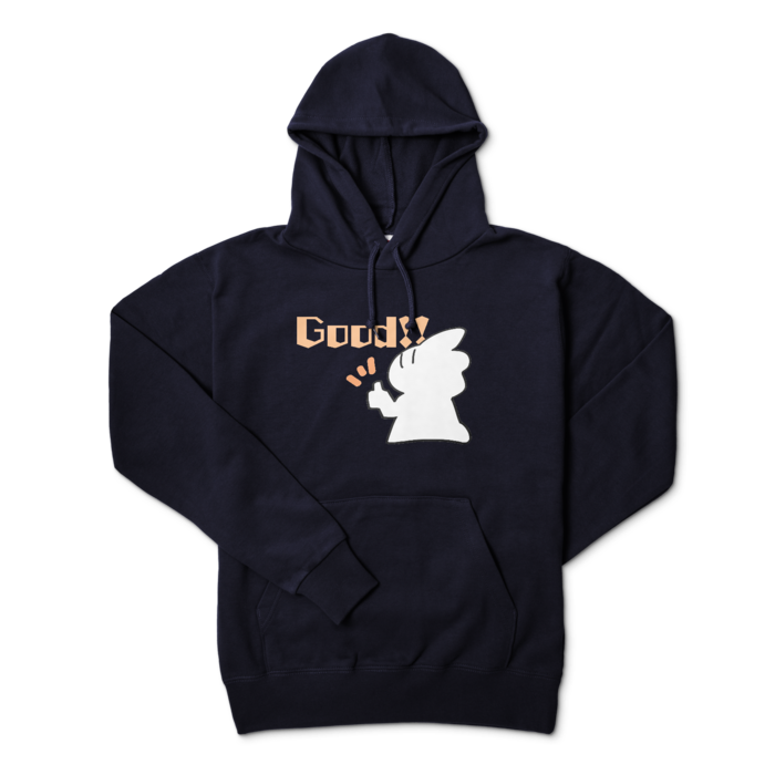 パーカー - L - ネイビー