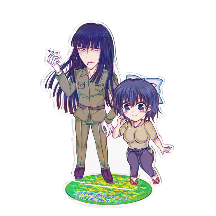 アクリルフィギュア - 160x160mm