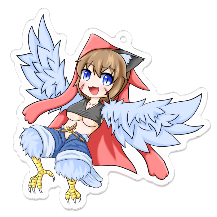 アクリルキーホルダー - 70 x 70 (mm)