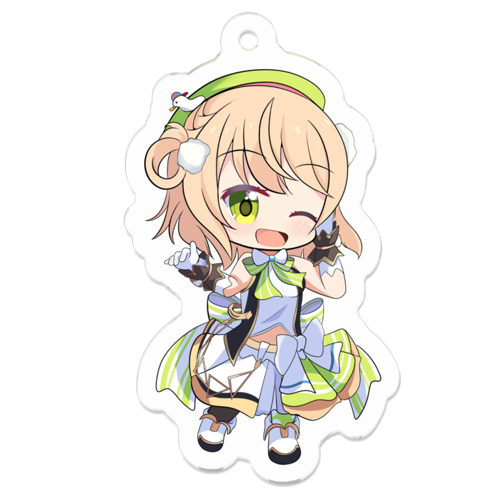 アクリルキーホルダー - 50 x 50 (mm)