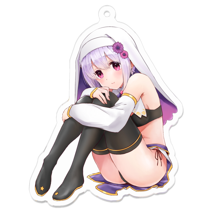 アクリルキーホルダー - 70 x 70 (mm)