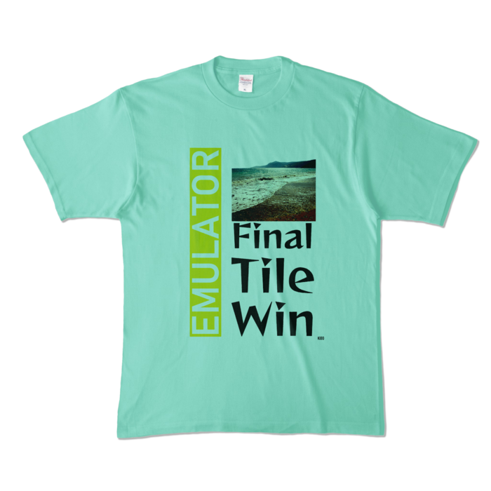 カラーTシャツ - XL - アイスグリーン (淡色)