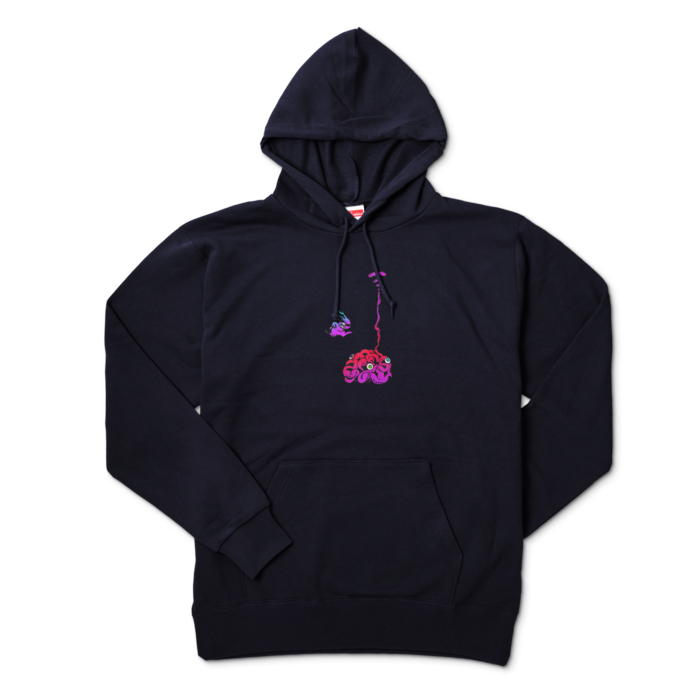 パーカー - XL - ネイビー