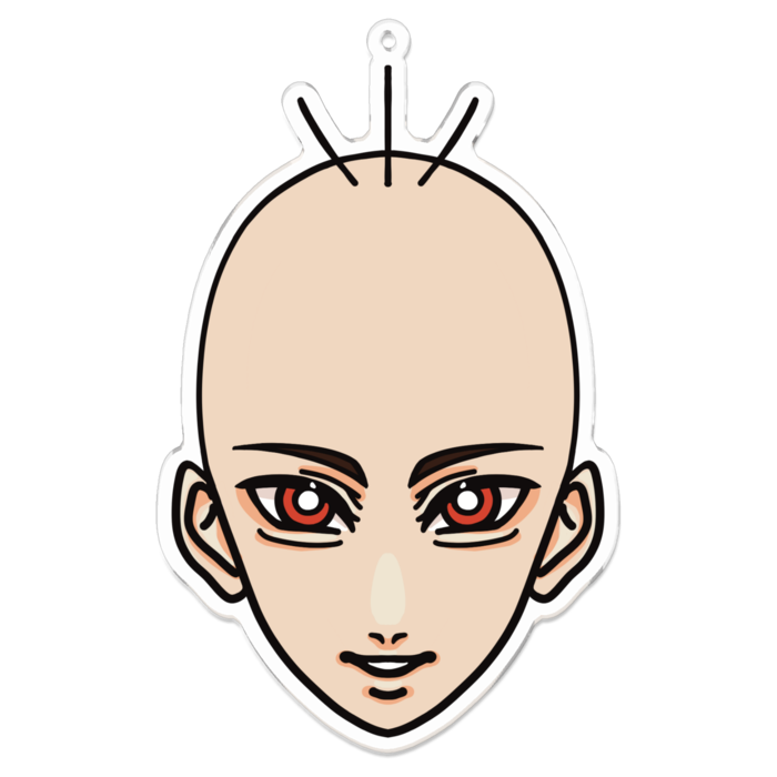 【イケ・ルンルン】アクリルキーホルダー - 100 x 100 (mm)