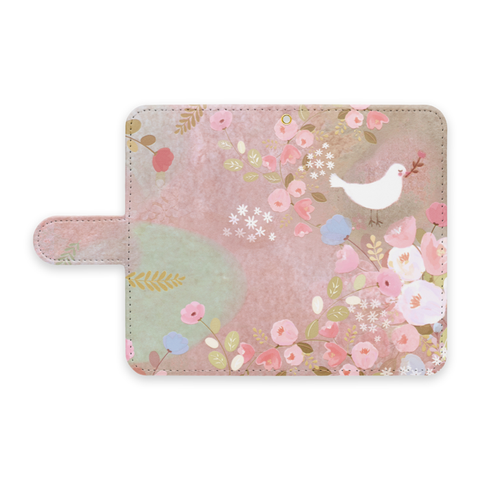 手帳型Androidケース - S - ストラップ穴 あり