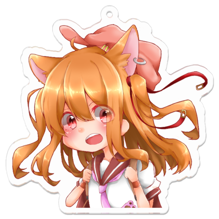 アクリルキーホルダー - 70 x 70 (mm)