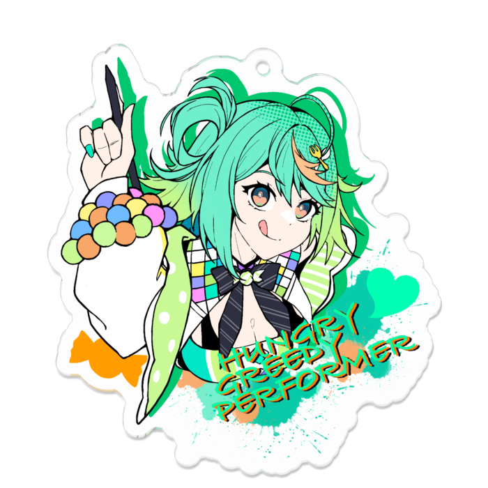 ぷわぷわぽぷら - 70 x 70 (mm)