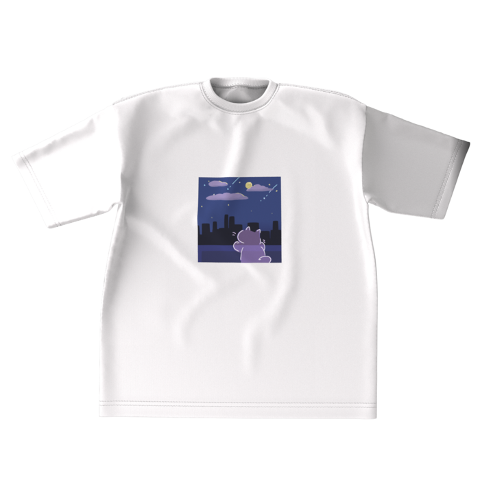 ビッグシルエットTシャツ - XL - 正面