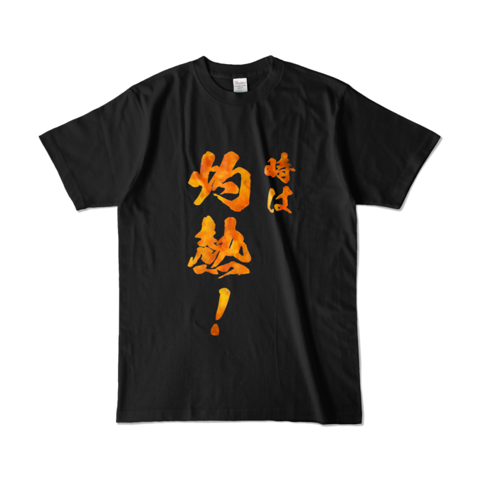 カラーTシャツ - L - ブラック (濃色)