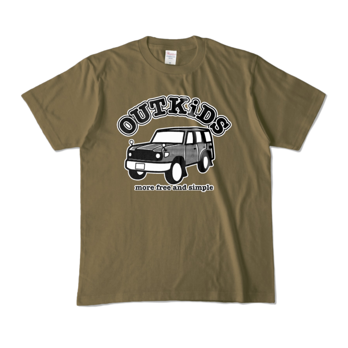 カラーTシャツ - M - オリーブ (濃色)