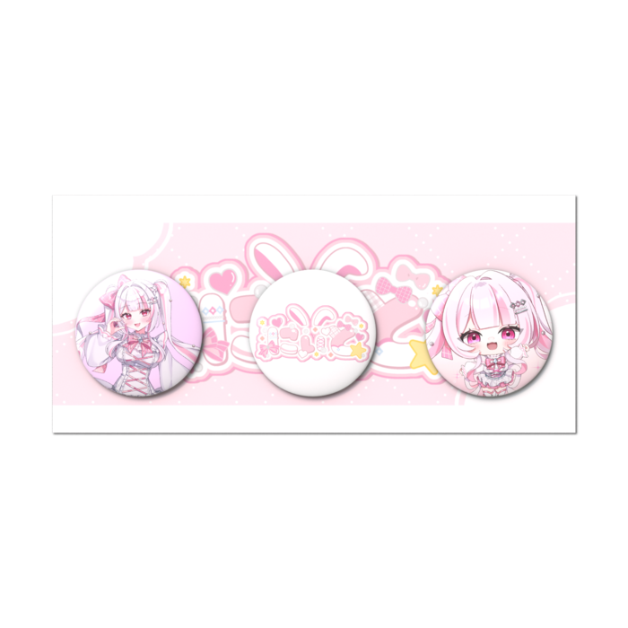 缶バッジセット - 3個セット