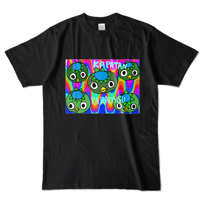 カラーTシャツ - L - ブラック (濃色)