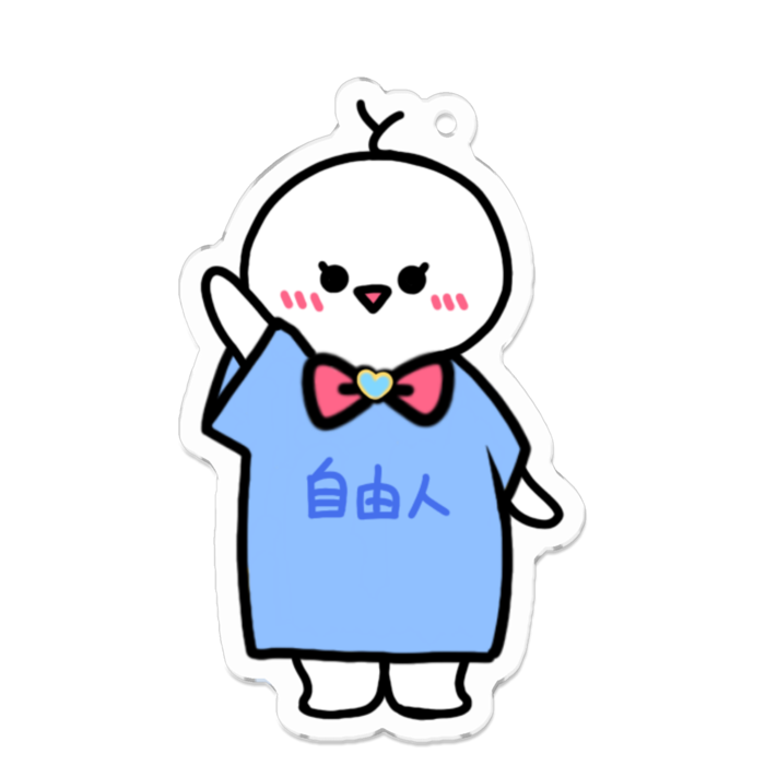 アクリルキーホルダー - 70 x 70 (mm)