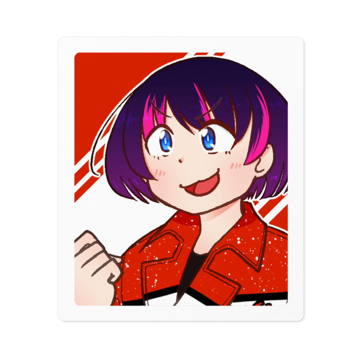 ステッカー - 100 x 100 (mm)