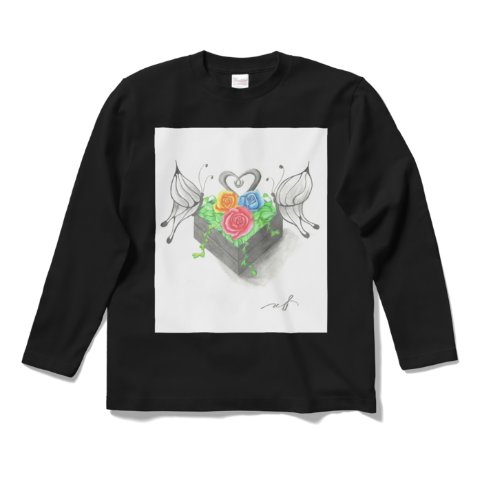 ロングスリーブTシャツ - S - ブラック