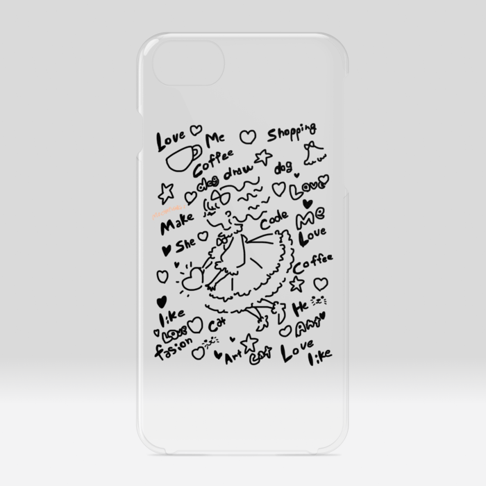 クリアiPhoneケース - iPhone 6 / 7 / 8 / SE2