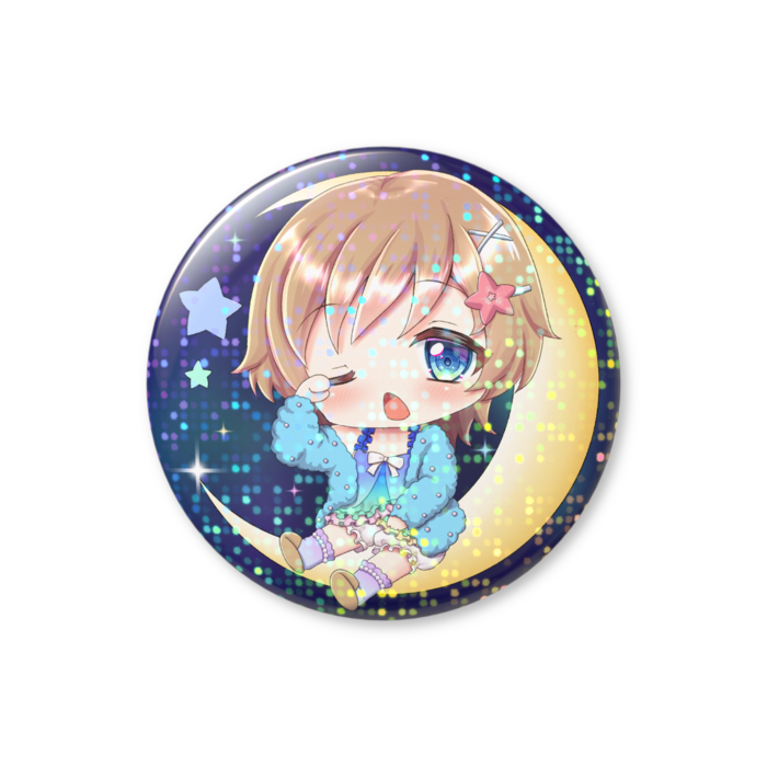 ホログラム缶バッジ - 44mm