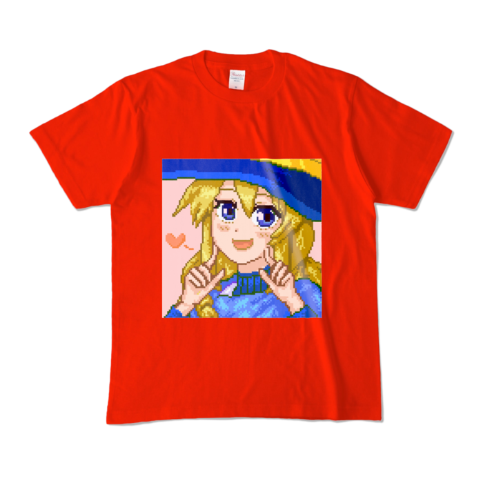 カラーTシャツ - M - レッド (濃色)