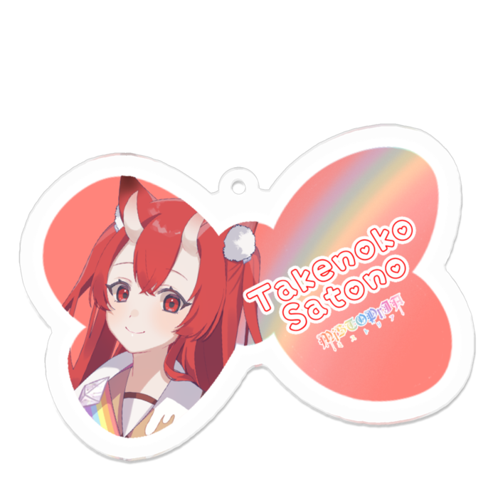 周年記念リボンアクキー