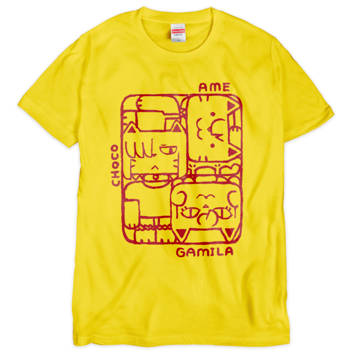 Tシャツ（シルクスクリーン印刷） - XL - 1色