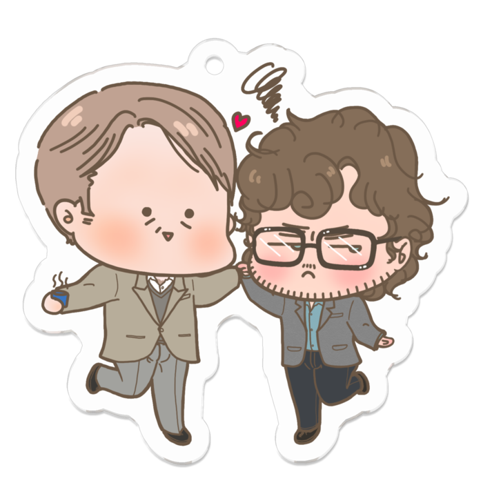 アクリルキーホルダー - 50 x 50 (mm)