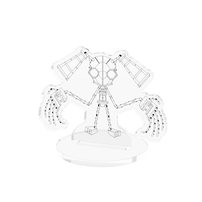 アクリルフィギュア - 70x70mm