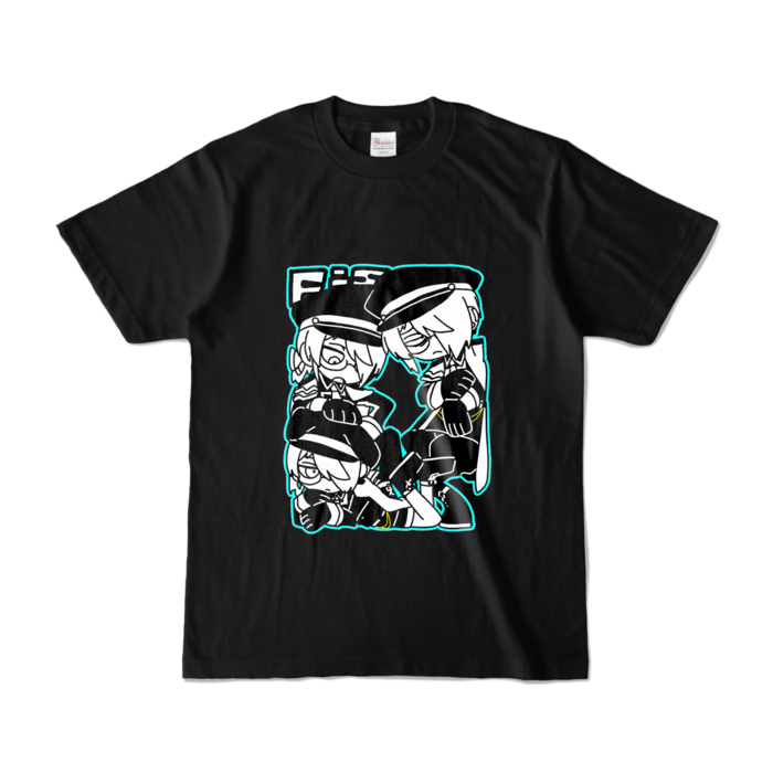 カラーTシャツ - S - ブラック (濃色)