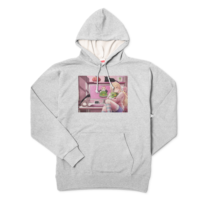 パーカー - XL - 杢グレー(1)