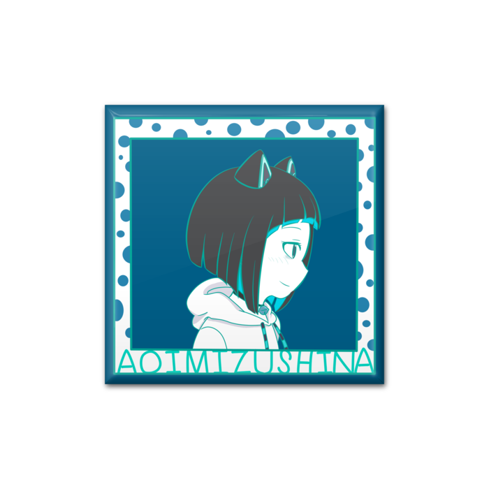 缶バッジ - 四角形40mm