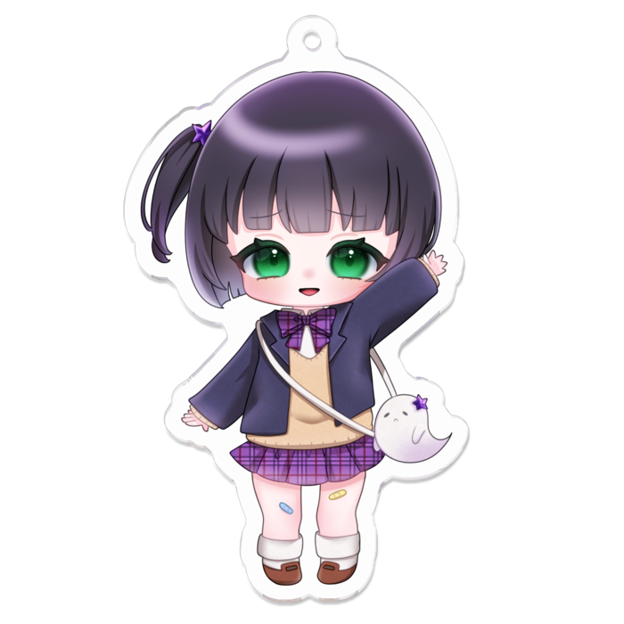 アクリルキーホルダー - 70 x 70 (mm)