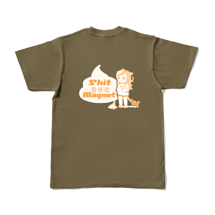 カラーTシャツ - S - オリーブ （濃色）