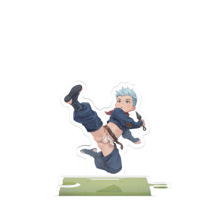 Blue Ninja Boy - つながるアクスタ - 80mm