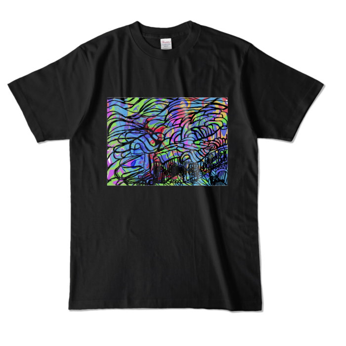 カラーTシャツ - L - ブラック (濃色)