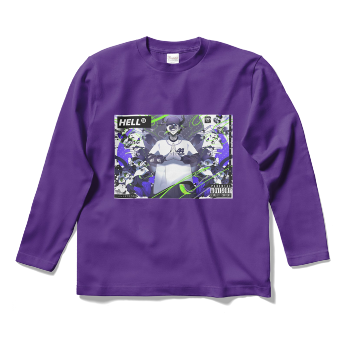 ロングスリーブTシャツ - S - パープル