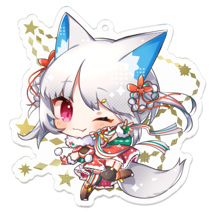 アクリルキーホルダー - 70 x 70 (mm)