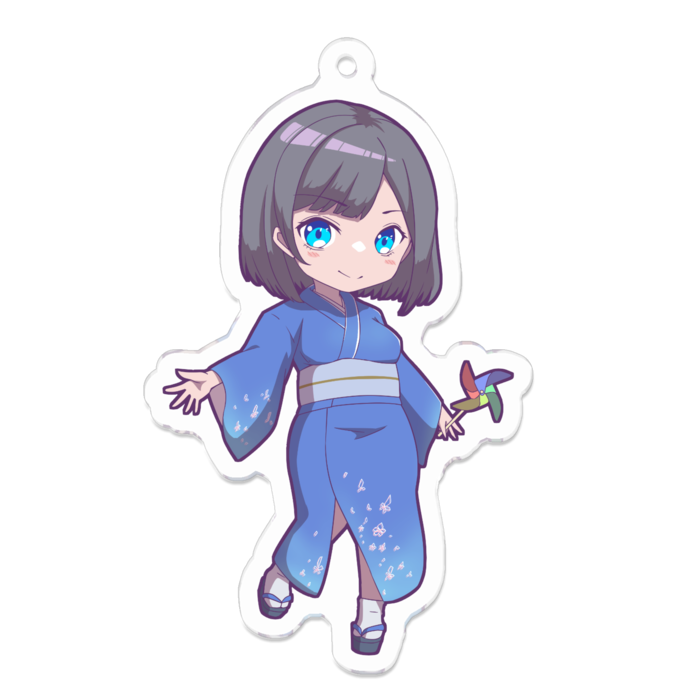 アクリルキーホルダー - 70 x 70 (mm)