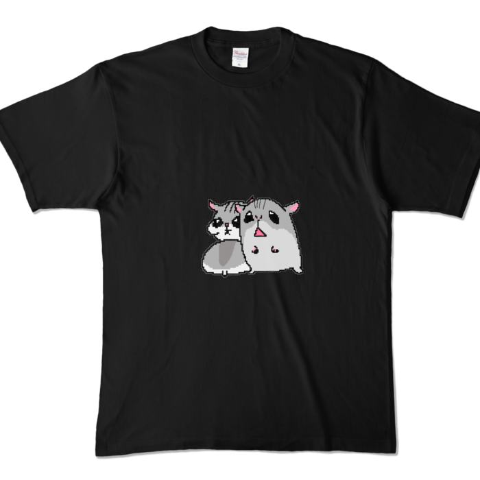 カラーTシャツ - XL - ブラック (濃色)