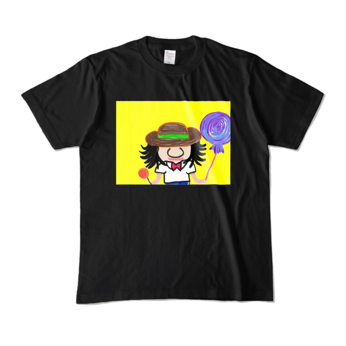 カラーTシャツ - M - ブラック (濃色)