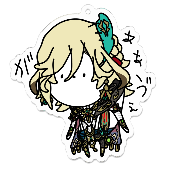アクリルキーホルダー - 70 x 70 (mm)