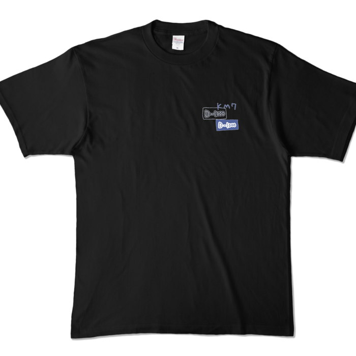 カラーTシャツ - XL - ブラック (濃色)