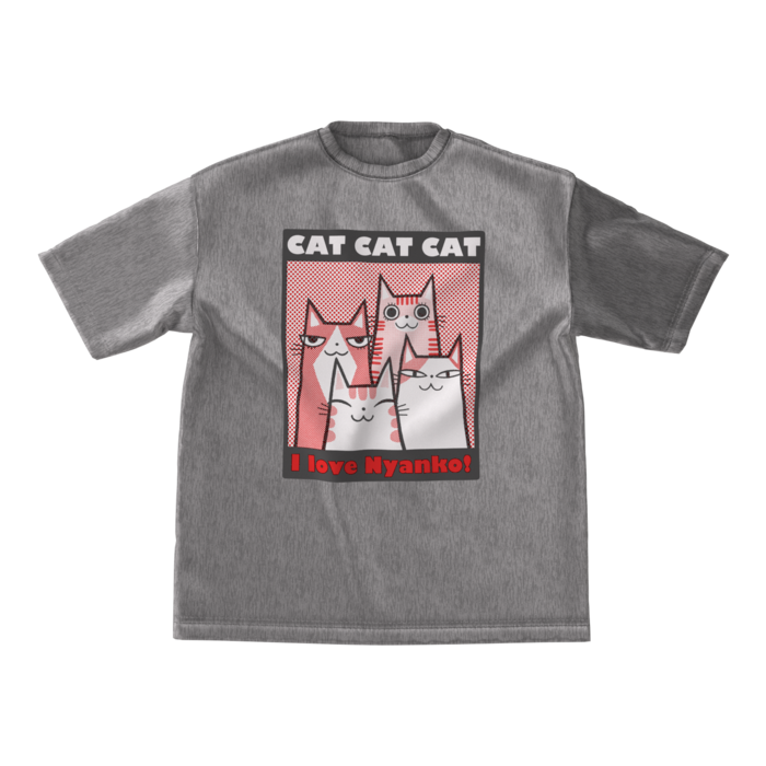 ビッグシルエットTシャツ - M - 正面(4)