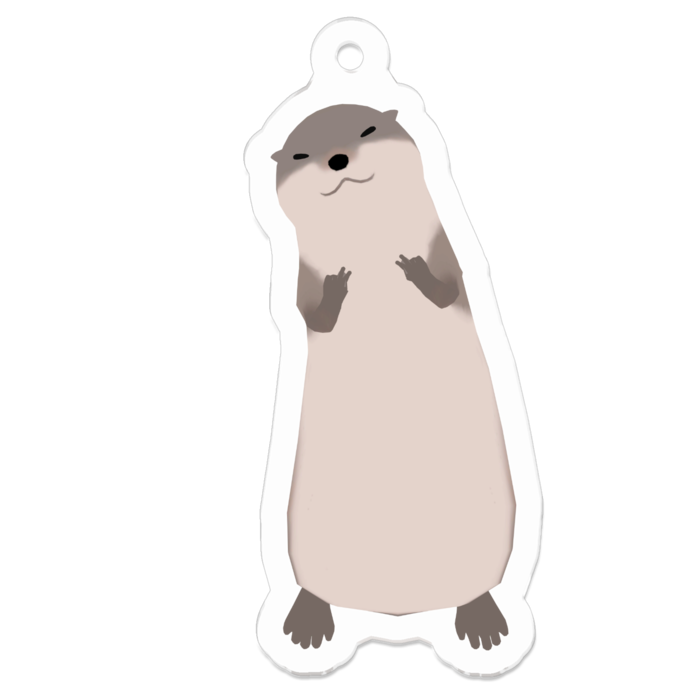 アクリルキーホルダーB - 50 x 50 (mm)