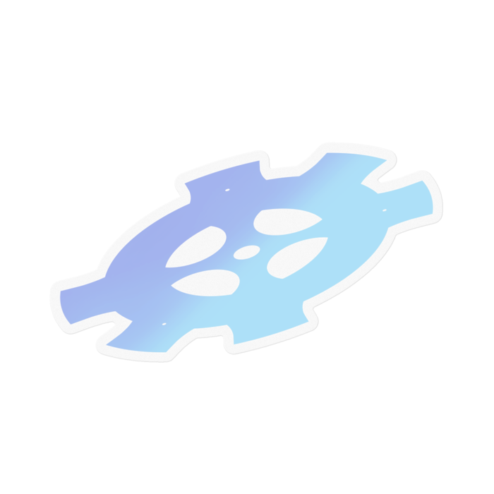 ステッカー - 100 x 100 (mm)