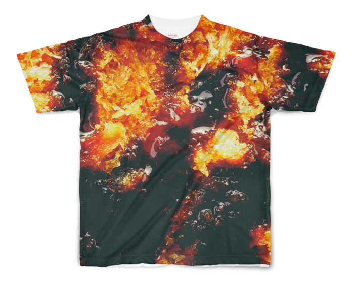 フルグラフィックTシャツ - S - 両面印刷